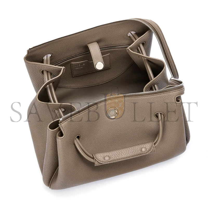l0ew* large madrid bag in S*pple grained calfskin aacospbx07 (33*24*12.5cm)